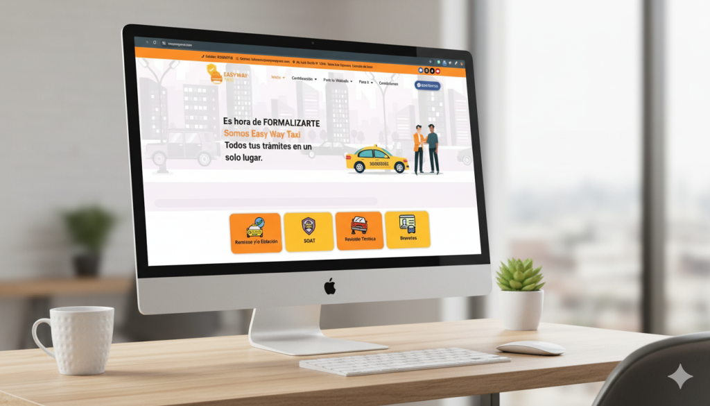 Landing Page Easy Way Taxi