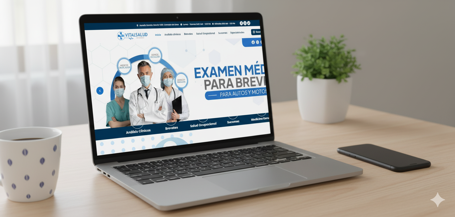 pagina web vital salud